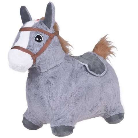 Pompowany konik skoczek pluszowy do skakania dla dziecka pompka ZA5443 SZ Pompowany konik skoczek pluszowy do skakania dla dziecka pompka ZA5443 SZ