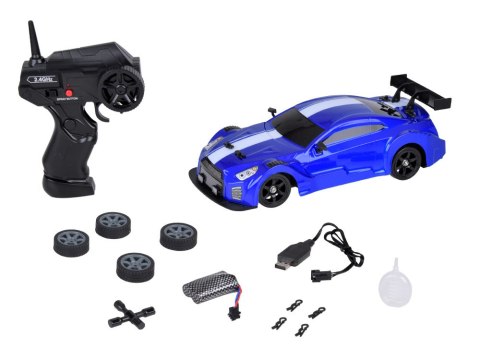 Zdalnie Sterowane AUTO RC Drift 4x4 z Efekt Dymu Oświetlenie LED RC0696 Zdalnie Sterowane AUTO RC Drift 4x4 z Efekt Dymu Oświetlenie LED RC0696