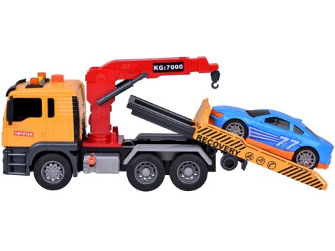 Zestaw Laweta + Auto Światło Dźwięk SUPER ruchomy HDS dźwig ZA5408 Zestaw Laweta + Auto Światło Dźwięk SUPER ruchomy HDS dźwig ZA5408