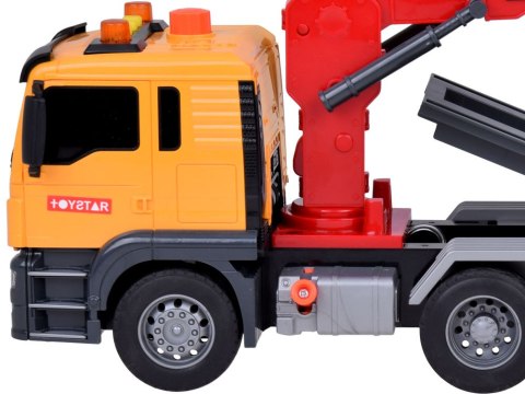Zestaw Laweta + Auto Światło Dźwięk SUPER ruchomy HDS dźwig ZA5408 Zestaw Laweta + Auto Światło Dźwięk SUPER ruchomy HDS dźwig ZA5408