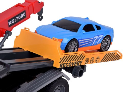 Zestaw Laweta + Auto Światło Dźwięk SUPER ruchomy HDS dźwig ZA5408 Zestaw Laweta + Auto Światło Dźwięk SUPER ruchomy HDS dźwig ZA5408