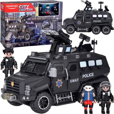 Zestaw policyjny SWAT jednostka specjalna+akcesoria ZA5453 Zestaw policyjny SWAT jednostka specjalna+akcesoria ZA5453