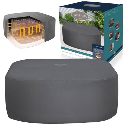 Bestway Pokrywa termiczna pokrowiec ENERGYSENSE do Lay-Z-Spa 201 cm 60332 Bestway Pokrywa termiczna pokrowiec ENERGYSENSE do Lay-Z-Spa 201 cm 60332