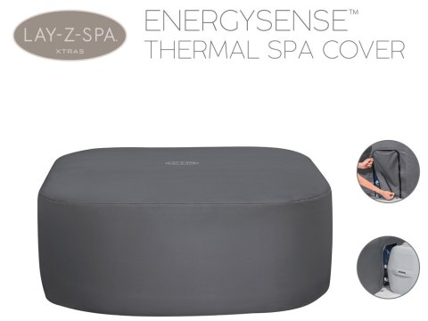 Bestway Pokrywa termiczna pokrowiec ENERGYSENSE do Lay-Z-Spa 201 cm 60332 Bestway Pokrywa termiczna pokrowiec ENERGYSENSE do Lay-Z-Spa 201 cm 60332
