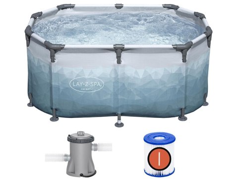 Bestway Zestaw Zbiornik do MORSOWANIA Glacial Dip + pompa 150x90cm 6002N Bestway Zestaw Zbiornik do MORSOWANIA Glacial Dip + pompa 150x90cm 6002N