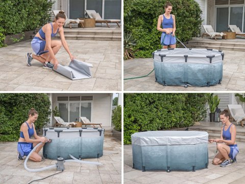 Bestway Zestaw Zbiornik do MORSOWANIA Glacial Dip + pompa 150x90cm 6002N Bestway Zestaw Zbiornik do MORSOWANIA Glacial Dip + pompa 150x90cm 6002N