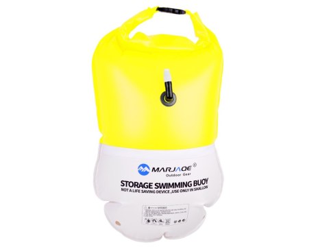 Dmuchana Bojka Asekuracyjna do Pływania Suchy Dry Bag 10L SP0827 Dmuchana Bojka Asekuracyjna do Pływania Suchy Dry Bag 10L SP0827