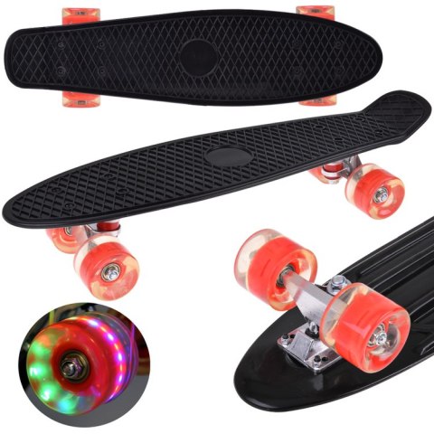 Fiszka LED Deskorolka ze Świecącymi Kółkami do jazdy w Skateparku SP0825 Fiszka LED Deskorolka ze Świecącymi Kółkami do jazdy w Skateparku SP0825