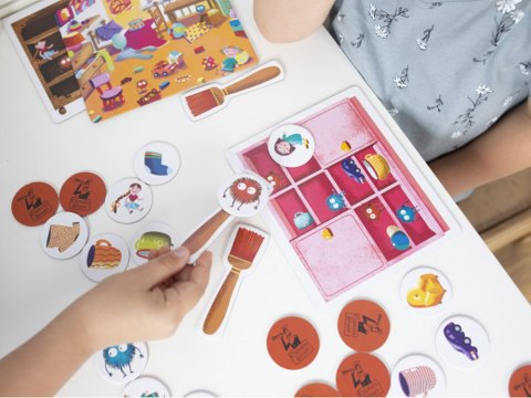 Kapitan Nauka Gra Szalone porządki gra edukacyjna 3-6 lat GR0710 Kapitan Nauka Gra Szalone porządki gra edukacyjna 3-6 lat GR0710