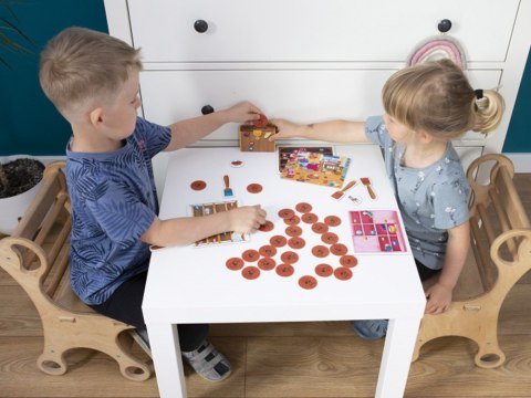 Kapitan Nauka Gra Szalone porządki gra edukacyjna 3-6 lat GR0710 Kapitan Nauka Gra Szalone porządki gra edukacyjna 3-6 lat GR0710