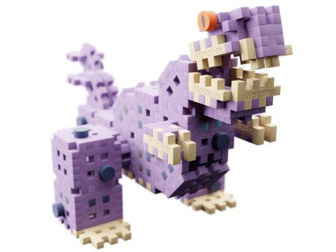 Marioinex Diplodok i T-Rex klocki Mini waffle 148ele + figurka ZA5501 Marioinex Diplodok i T-Rex klocki Mini waffle 148ele + figurka ZA5501