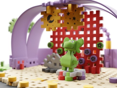 Marioinex Smok Diplodok i Scena Mini wafle klocki 148el + figurka ZA5502 Marioinex Smok Diplodok i Scena Mini wafle klocki 148el + figurka ZA5502