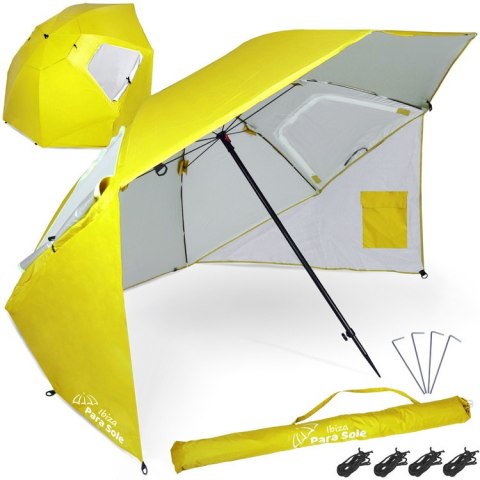Parasol Plażowy Ibiza Para Sole UPF 50+ Idealny na Plażę do Ogrodu SP0784 Parasol Plażowy Ibiza Para Sole UPF 50+ Idealny na Plażę do Ogrodu SP0784
