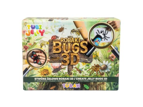 Tuban kreatywny zestaw Tubi Jelly Robaki żelowe figurki 3D ZA5542 Tuban kreatywny zestaw Tubi Jelly Robaki żelowe figurki 3D ZA5542