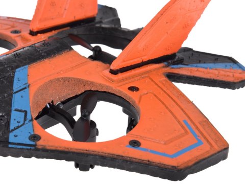 Zdalnie sterowany dron Quadcopter - pojazd latający + kolorowe diody RC0701