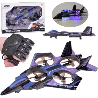 Zdalnie sterowany dron combat -pojazd latający+kolorowe diody RC0704 NI