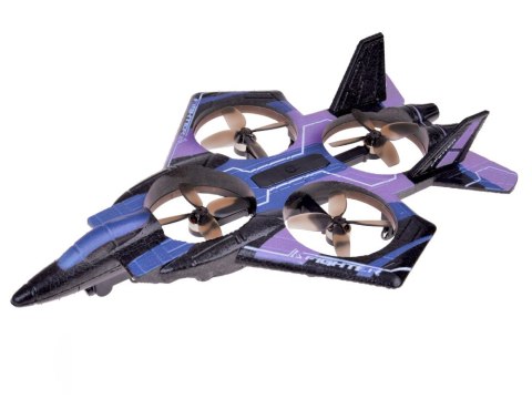 Zdalnie sterowany dron combat -pojazd latający+kolorowe diody RC0704 NI