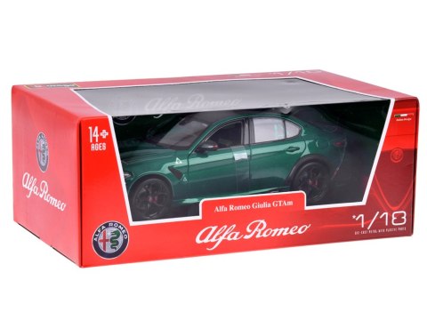Auto Alfa Romeo Giulia GTAm Quadrifoglio Model Kolekcjonerski 1:18 ZA5991 Auto Alfa Romeo Giulia GTAm Quadrifoglio Model Kolekcjonerski 1:18 ZA5991