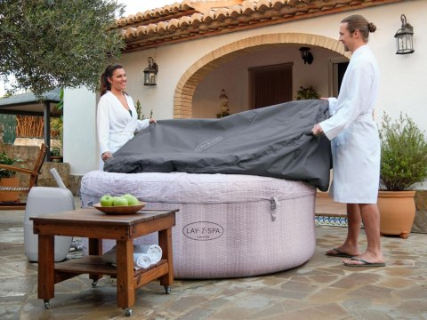 Bestway ENEGYSENSE Pokrywa termiczna pokrowiec do Lay-Z-Spa 180x66cm 60317 Bestway ENEGYSENSE Pokrywa termiczna pokrowiec do Lay-Z-Spa 180x66cm 60317