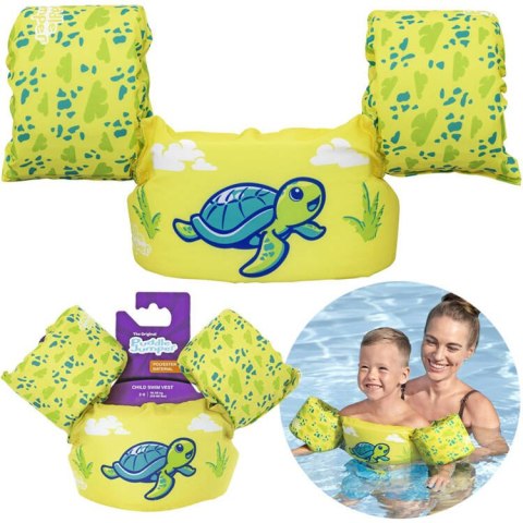 Bestway Kamizelka Kapok do pływania dla dziecka 15-30 kg Żółw 9012T Bestway Kamizelka Kapok do pływania dla dziecka 15-30 kg Żółw 9012T