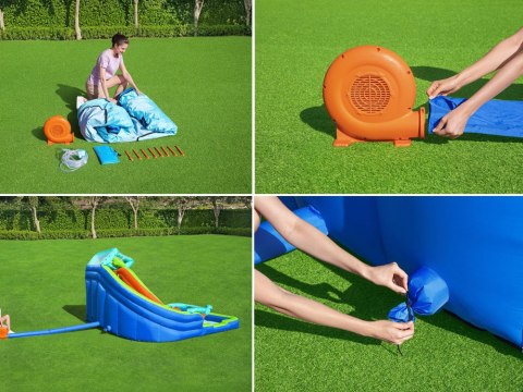 Bestway wodny PLAC ZABAW H2O Go 365x320x270 cm zjeżdżalnia 53408 Bestway wodny PLAC ZABAW H2O Go 365x320x270 cm zjeżdżalnia 53408