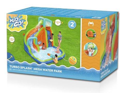 Bestway wodny PLAC ZABAW H2O Go 365x320x270 cm zjeżdżalnia 53408 Bestway wodny PLAC ZABAW H2O Go 365x320x270 cm zjeżdżalnia 53408