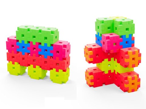 Klocki WAFLE MEli Basic Neon Travel Box 250 50090 ZA5665 Klocki WAFLE MEli Basic Neon Travel Box 250 50090 ZA5665