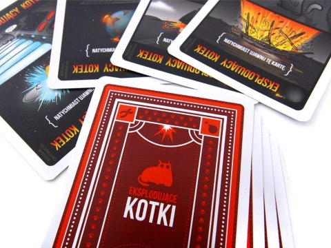 Rebel Imprezowa gra karciana Eksplodujące kotki 12+ GR0748 Rebel Imprezowa gra karciana Eksplodujące kotki 12+ GR0748