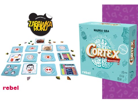 Rebel Towarzyska gra karciana Cortex wyzwania - mądra gra pamięciowa GR0752 Rebel Towarzyska gra karciana Cortex wyzwania - mądra gra pamięciowa GR0752