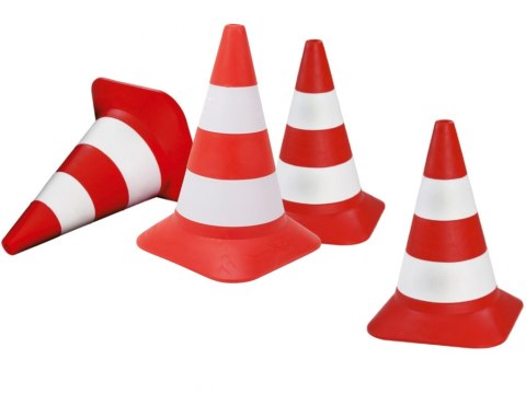 BIG Pachołki drogowe Zestaw 4 pachołków BIG Pachołki drogowe Zestaw 4 pachołków