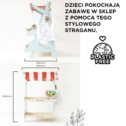 Drewniany stragan, zabawa w sklep supermarket zabawka dla dzieci Le Toy Van Drewniany stragan, zabawa w sklep supermarket zabawka dla dzieci Le Toy Van
