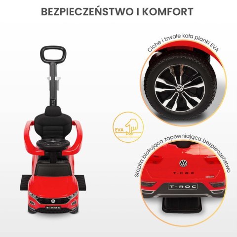 JEŹDZIK VW T-ROC RED