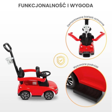 JEŹDZIK VW T-ROC RED