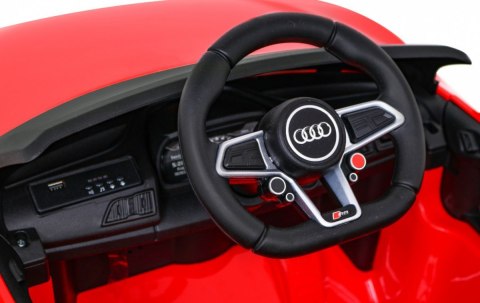 Audi R8 LIFT Samochodzik na akumulator Czerwony