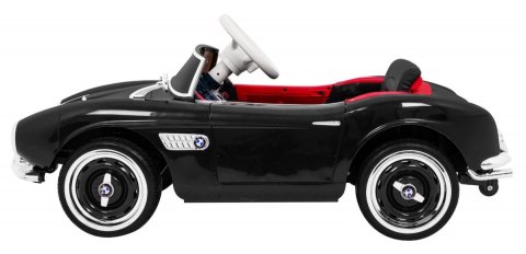 Autko BMW 507 Retro elektryczne dla dzieci Czarny Roadster Autko BMW 507 Retro elektryczne dla dzieci Czarny Roadster