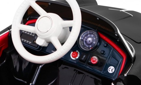 Autko BMW 507 Retro elektryczne dla dzieci Czarny Roadster Autko BMW 507 Retro elektryczne dla dzieci Czarny Roadster