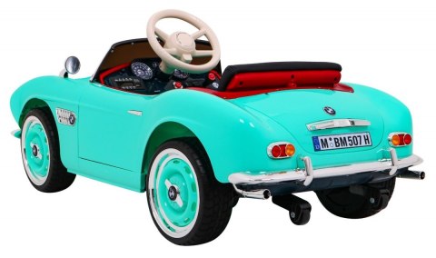 Autko BMW 507 Retro elektryczne dla dzieci Zielony Autko BMW 507 Retro elektryczne dla dzieci Zielony
