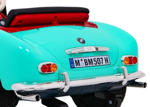 Autko BMW 507 Retro elektryczne dla dzieci Zielony Autko BMW 507 Retro elektryczne dla dzieci Zielony