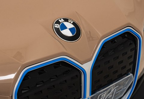 Autko BMW i4 na akumulator dla dzieci Złoty Autko BMW i4 na akumulator dla dzieci Złoty