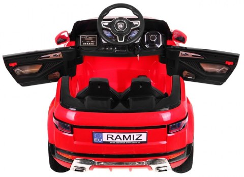 Autko Rapid Racer elektryczne dla dzieci, Czerwony SUV + Pilot