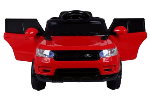 Autko Start Run na akumulator Czerwony SUV + Pilot + Funkcje bezpieczeństwa Autko Start Run na akumulator Czerwony SUV + Pilot + Funkcje bezpieczeństwa