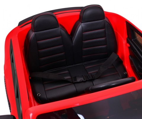 Auto Mercedes GLC 63S dla dzieci Czerwony Suv + Napęd 4x4