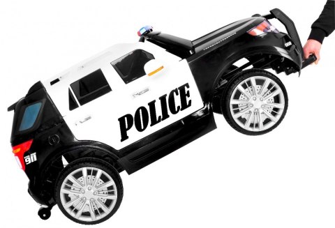 Auto SUV Police na akumulator dla dzieci + Syreny + Światła + Megafon + Pilot Auto SUV Police na akumulator dla dzieci + Syreny + Światła + Megafon + Pilot