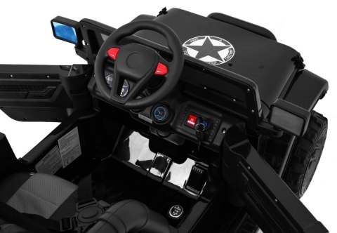 Auto Terenowe Full Time 4WD dla dzieci Czarny + Napęd 4x4 + Pilot Auto Terenowe Full Time 4WD dla dzieci Czarny + Napęd 4x4 + Pilot