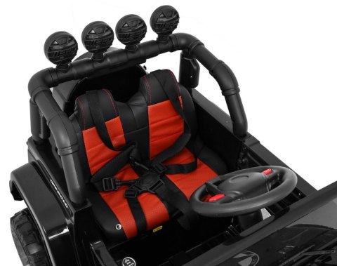 Auto Terenowe Full Time 4WD dla dzieci Czarny + Napęd 4x4 + Pilot Auto Terenowe Full Time 4WD dla dzieci Czarny + Napęd 4x4 + Pilot