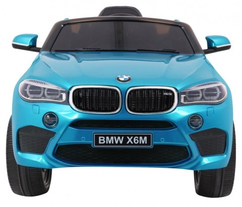BMW X6M Elektryczne Autko, SUV dla dzieci Lakier Niebieski + Pilot BMW X6M Elektryczne Autko, SUV dla dzieci Lakier Niebieski + Pilot
