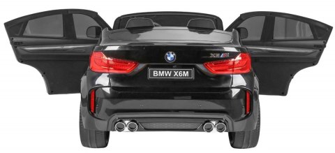 BMW X6M XXL dla 2 dzieci Lakier Czarny SUV + Pilot + Ekoskóra BMW X6M XXL dla 2 dzieci Lakier Czarny SUV + Pilot + Ekoskóra