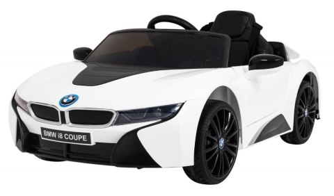 BMW I8 Lift Auto na akumulator Biały + Pilot BMW I8 Lift Auto na akumulator Biały + Pilot