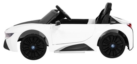 BMW I8 Lift Auto na akumulator Biały + Pilot BMW I8 Lift Auto na akumulator Biały + Pilot