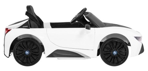 BMW I8 Lift Auto na akumulator Biały + Pilot BMW I8 Lift Auto na akumulator Biały + Pilot